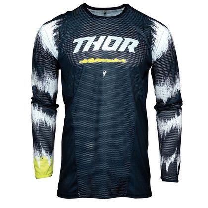Camiseta de motocross Thor PULSE AIR - RAD - MIDNIGHT WHITE 2021 Ref : TO2526 