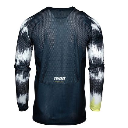 Camiseta de motocross Thor PULSE AIR - RAD - MIDNIGHT WHITE 2021