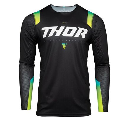 Camiseta de motocross Thor PRIME PRO - UNITE - BLACK 2021 Ref : TO2498 