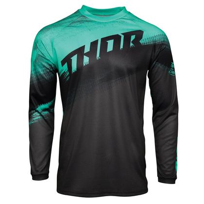 Camiseta de motocross Thor YOUTH SECTOR - VAPOR - MINT CHARCOAL Ref : TO2564 