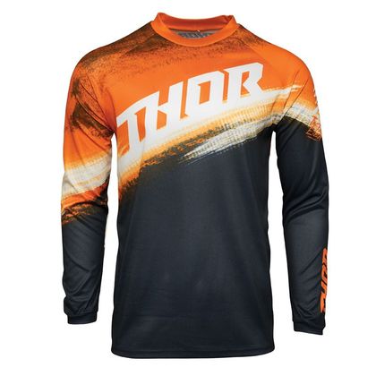 Camiseta de motocross Thor YOUTH SECTOR - VAPOR - ORANGE MIDNIGHT Ref : TO2562 