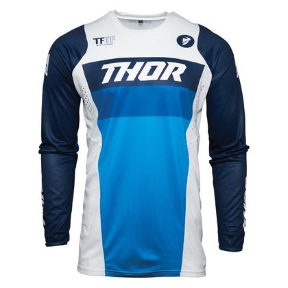 Camiseta de motocross Thor PULSE - RACER - WHITE NAVY 2021 Ref : TO2512 