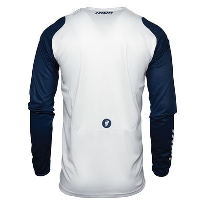Camiseta de motocross Thor PULSE - RACER - WHITE NAVY 2021