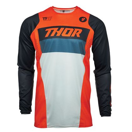 Camiseta de motocross Thor PULSE - RACER - ORANGE MIDNIGHT 2021 Ref : TO2516 