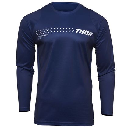 Camiseta de motocross Thor SECTOR MINIMAL NAVY ENFANT - Azul Ref : TO2704 