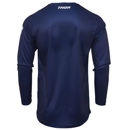 Camiseta de motocross Thor SECTOR MINIMAL NAVY 2023 - Azul