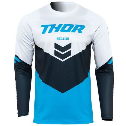 Maillot cross Thor SECTOR CHEV BLUE MIDNIGHT ENFANT Ref : TO2725 