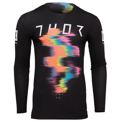 Camiseta de motocross Thor PRIME THEORY BLACK 2022 Ref : TO2658 