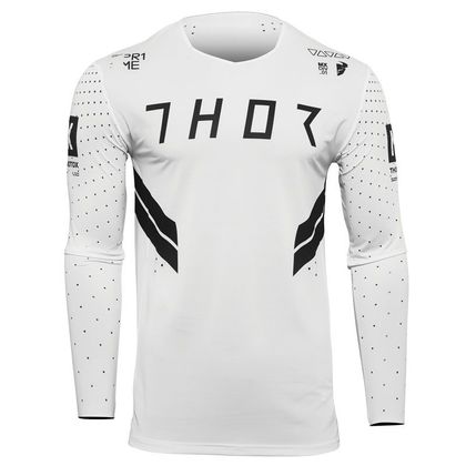 Camiseta de motocross Thor PRIME HERO BLACK WHITE 2022 Ref : TO2649 