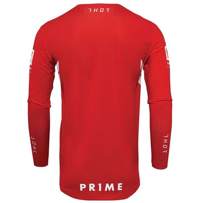 Camiseta de motocross Thor PRIME HERO RED WHITE 2022