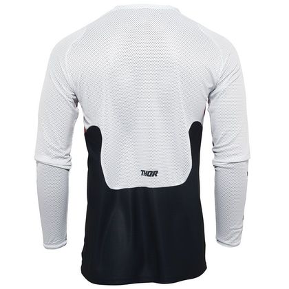 Camiseta de motocross Thor PULSE REACT AIR WHITE MIDNIGHT 2022