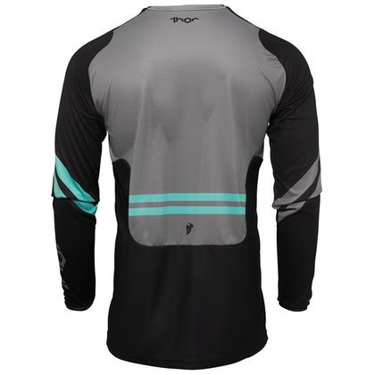 Camiseta de motocross Thor PULSE CUBE BLACK MINT 2023