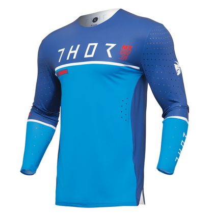 Camiseta de motocross Thor PRIME - ACE 2023 - Azul / Azul Ref : TO2950 