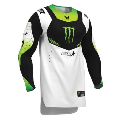 Thor SPORTMODE MONSTER THRIVE 2027 Cross trøje - Sort. / Hvid Ref : TO3608 