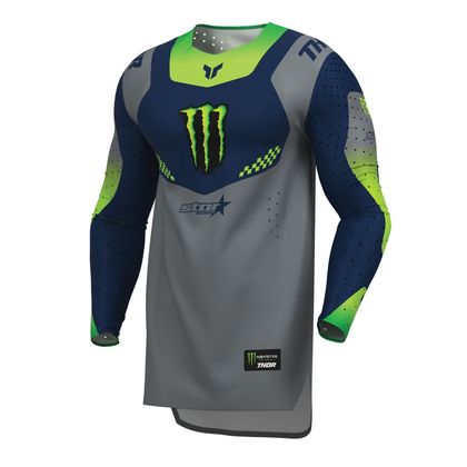 Thor SPORTMODE MONSTER THRIVE 2027 Crosshemd - Blau / Grau