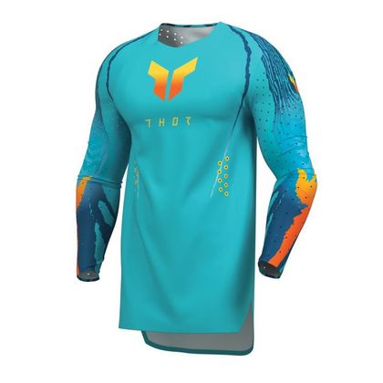 Maillot cross Thor SPORTMODE DAMASCUS 2027 - Bleu / Orange