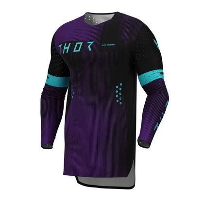 Thor SPORTMODE VANISH 2027 Crosshemd - Schwarz / Lila