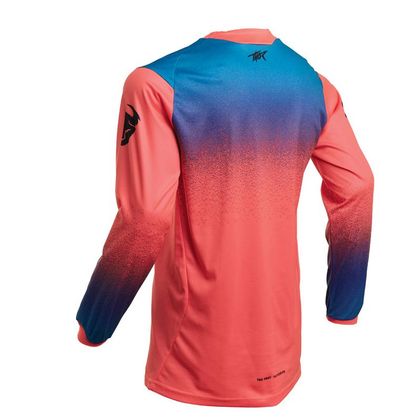 Maillot cross Thor WOMENS PULSE - FADER - CORAL 2020