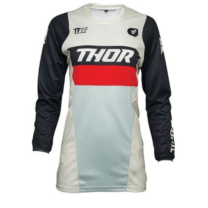 Maillot cross Thor WOMENS PULSE - RACER - VINTAGE 2021 Ref : TO2544 