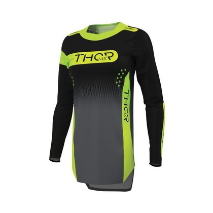 Thor SPORT MERGE - DAMEN 2027 Crosshemd - Schwarz / Gelb