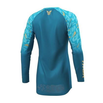 Thor LAUNCH SPOTTED – DAMEN 2027 Crosshemd - Blau / Weiß