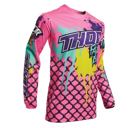 Maillot cross Thor YOUTH PULSE - FAST BOYZ - PINK Ref : TO2381 