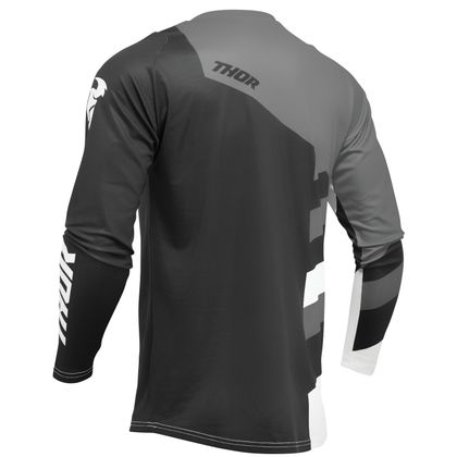 Maillot cross Thor YOUTH SECTOR CHECKER - Noir / Gris