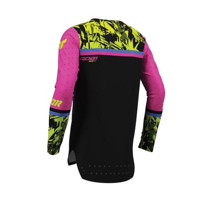 Thor SPORT PINK'D - KINDER Crossshirt - Zwart / Roze