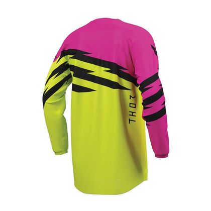 Thor LAUNCH SHOCKIE - KINDER Crossshirt - Geel / Roze