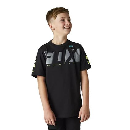 T-Shirt manches courtes Fox YOUTH RKANE - Noir Ref : FX3887 