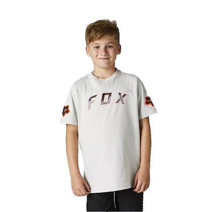 T-Shirt manches courtes Fox YOUTH BNKR II - Gris Ref : FX3890 