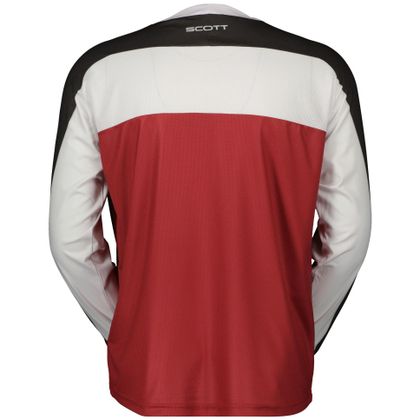 Camiseta de motocross Scott X-PLORE SWAP 2024 - Rojo / Negro