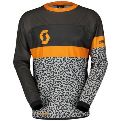 Camiseta de motocross Scott X-PLORE SWAP 2024 - Gris / Naranja Ref : SCO1462 
