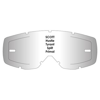 Airscreen Hustle / Tyrant / Split / Primal Bildschirm Maske - Grau Ref : ASM0142 / 012-002-06 