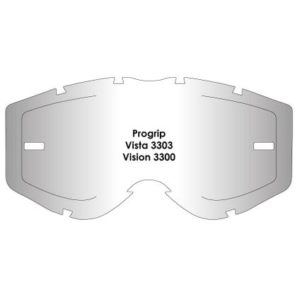 Airscreen Vista 3303 / Vision 3300 Bildschirm Maske - Grau Ref : ASM0136 / 011-002-06 