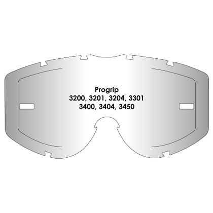 Airscreen 3200/3201/3204/3301/3400/3404/3450 Bildschirm Maske - Farblos Ref : ASM0133 / 011-001-01 