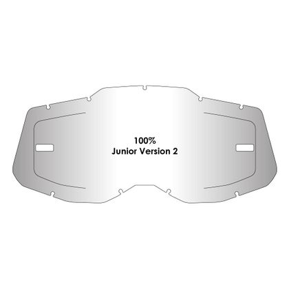 Ecran Masque Airscreen Strata 2 Youth / Accuri 2 Youth - Incolore Ref : ASM0076 / 002-003-01 