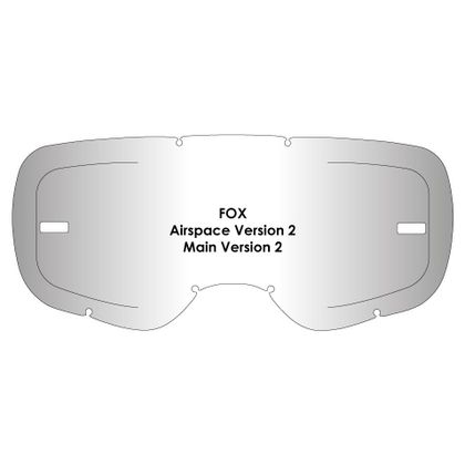 Airscreen AirSpace 2 / Main 2 Bildschirm Maske - Farblos Ref : ASM0109 / 005-001-01 