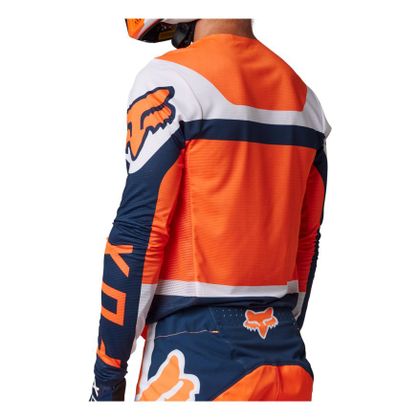 Camiseta de motocross Fox FLEXAIR EFEKT 2024 - Naranja