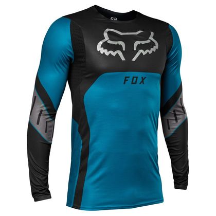 Camiseta de motocross Fox FLEXAIR RYAKTR 2023 - Azul / Negro Ref : FX3737 