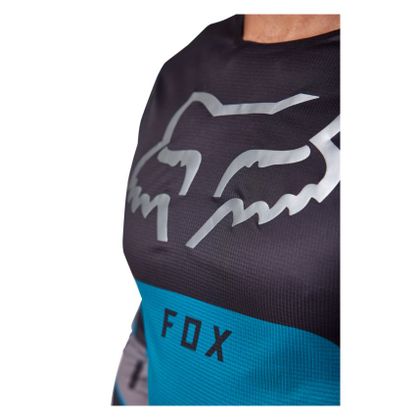 Maillot cross Fox FLEXAIR RYAKTR 2023 - Bleu / Noir