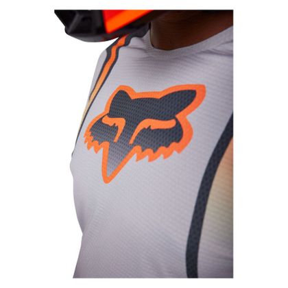 Camiseta de motocross Fox 360 VIZEN 2024 - Gris / Rojo