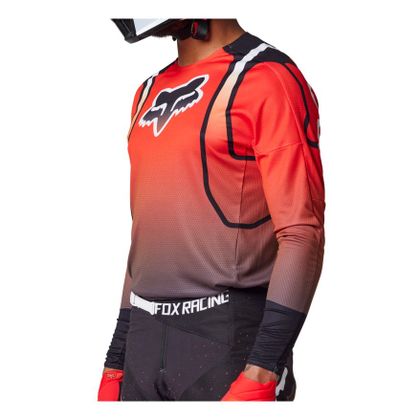 Camiseta de motocross Fox 360 VIZEN 2024 - Rojo / Negro