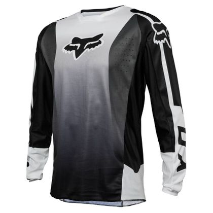 Camiseta de motocross Fox 180 LEED 2024 - Negro / Blanco