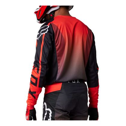 Camiseta de motocross Fox 180 LEED 2024 - Rojo / Negro