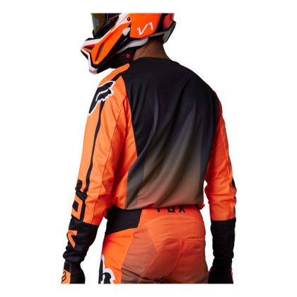 Camiseta de motocross Fox 180 LEED 2024 - Naranja