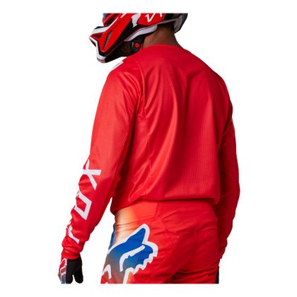 Camiseta de motocross Fox 180 TORSYK 2024 - Rojo / Negro