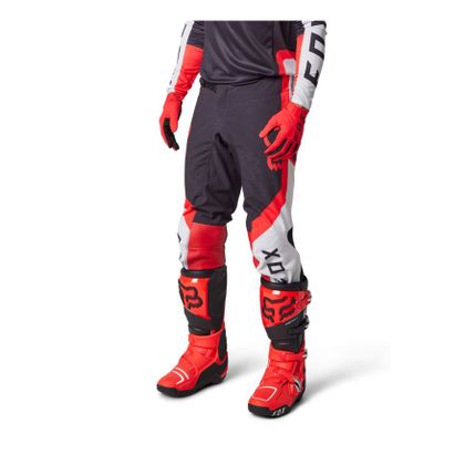 Pantalón de motocross Fox FLEXAIR EFEKT 2024 - Rojo / Negro