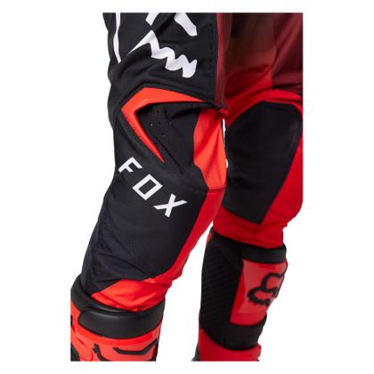 Pantaloni da cross Fox 180 LEED 2024 - Rosso / Nero