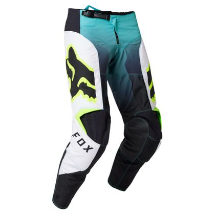 Pantalón de motocross Fox 180 LEED 2024 - Gris / Azul Ref : FX3750-C46215 